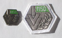 Picture of the pin and patch for 1150 Events