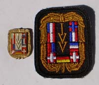 Picture of the pin and patch for 125 Events