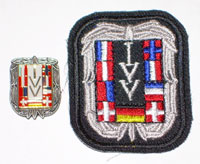 Picture of the pin and patch for 150 Events