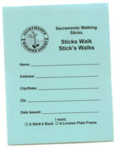 Sticks Walk Stick's Walks book